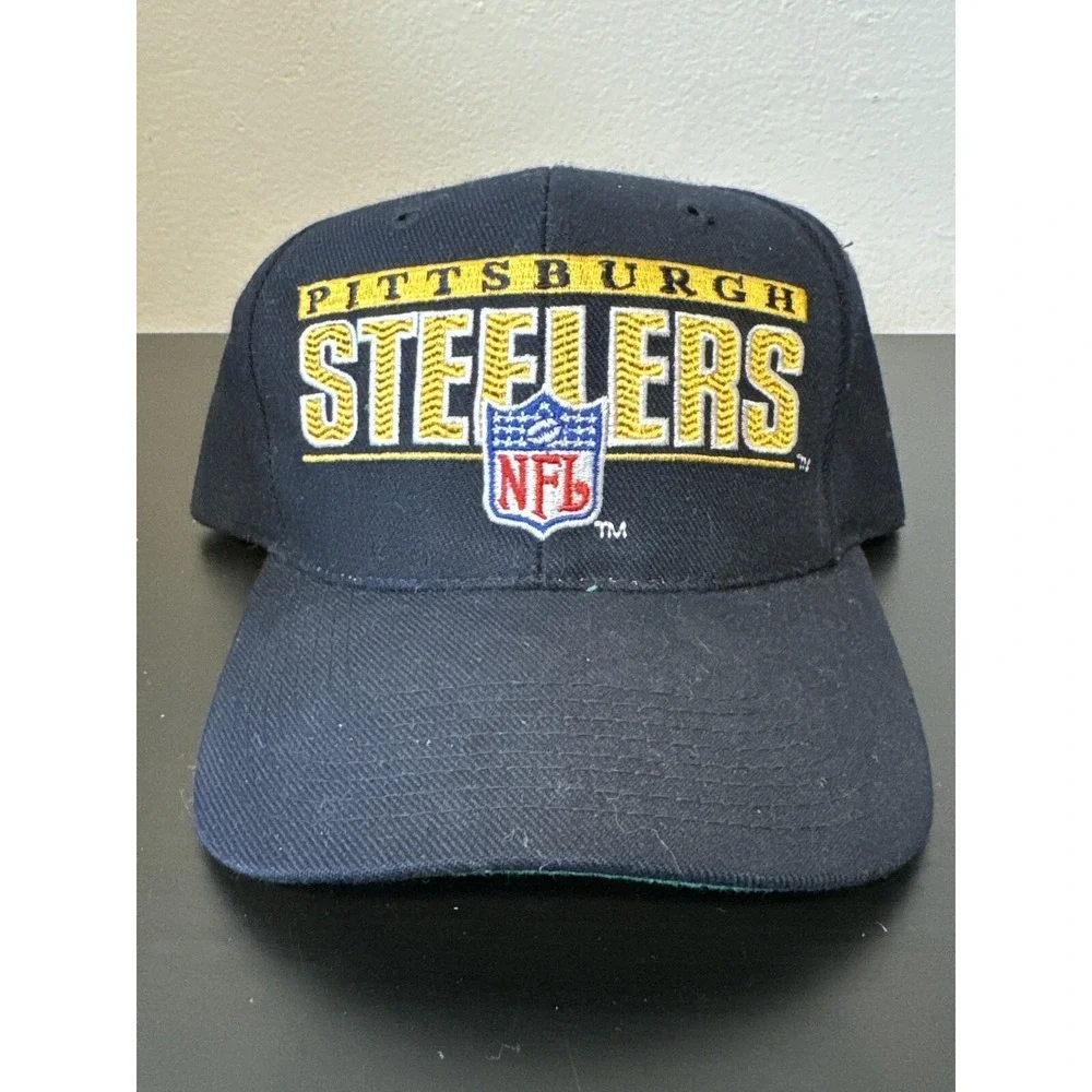 Vintage 90s Sports Specialties Pittsburgh Steelers Snapback Hat NFL Pro Line Cap